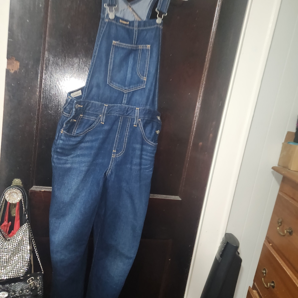 Levi's Blue Denim Overalls